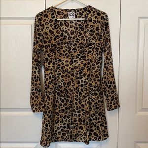 Nasty Gal Cheetah Mini Dress